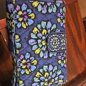 Vera Bradley Vibrant Floral Kids Changing Helper - Blue and Yellow